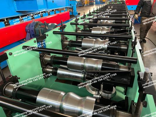 Yağmur suyu kanal profili için çelik / alüminyum / bakır kanal makinesi