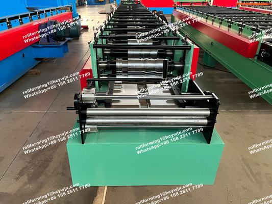 Yağmur suyu kanal profili için çelik / alüminyum / bakır kanal makinesi