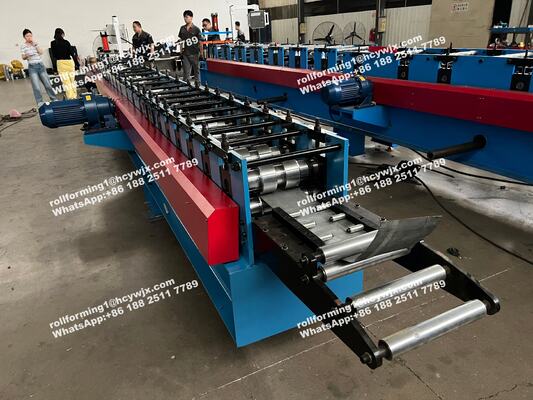 Bölmeli Garaj Kapısı Kılavuz Rayı Palet Sürgülü Rulo Şekillendirme Makinesi