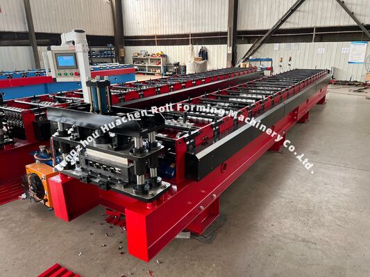 Galvanizli Çatı Yaprakları Soğuk Rulo Yapım Makinesi