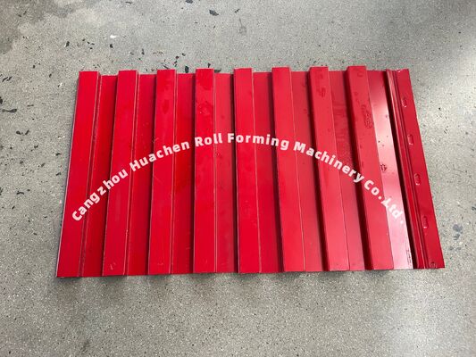 Galvanizli Çatı Yaprakları Soğuk Rulo Yapım Makinesi
