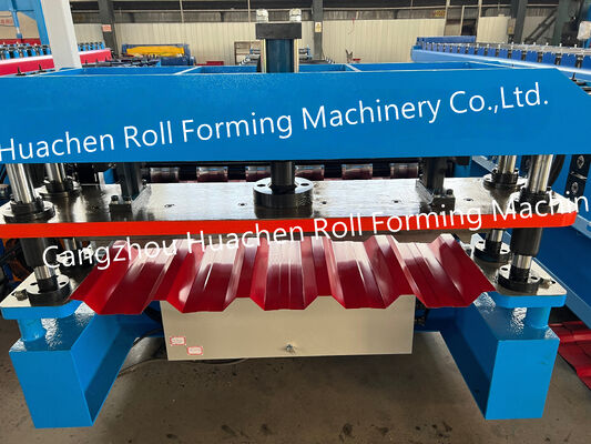 Yüksek dayanıklılıklı çelik levha şekillendirme makinesi ile döşenmiş metal zemin