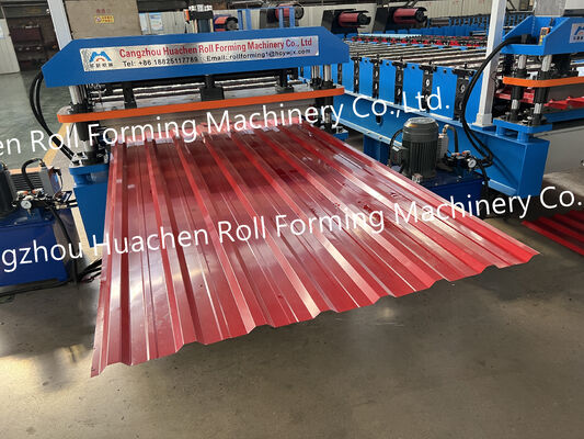 Single-layer roof profile forming machine / Stepped tile plate forming machine