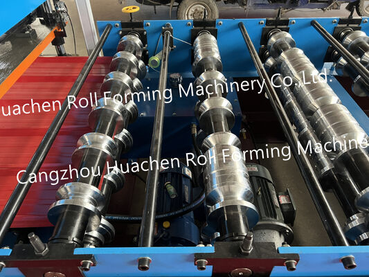 Tam otomatik metal dalgalanmış çatı paneli imalat makinesi
