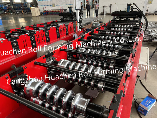 Tek katmanlı trapezoidal ve dalgalanmış metal çelik çatı paneli yaprak şekillendirme makinesi