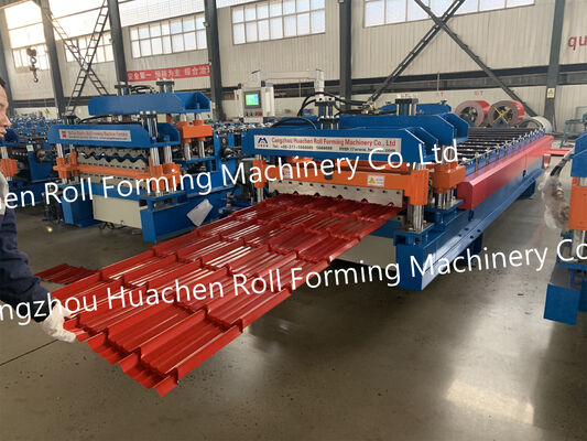 Çift katmanlı profilli yuvarlama makineleri ve çift katmanlı metal çatı levhası/şüşe kiremit profilli makinelerinin profesyonel üreticisi