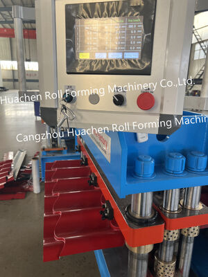 Çelik Metal Galvanizli Çatı/Çatı Yaprağı Panel Çift Katman/Dek Soğuk Rulo Formasyon Makinesi/Makine