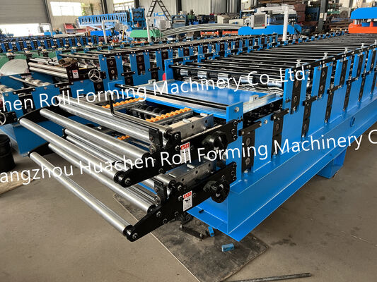 Alüminyum Taş Metal Çatı Yaprağı En İyi Çatı Yaprağı Üreticileri Makineler Duvar Paneli Çift Katmanlı Çatı Yaprağı Rulo Formasyon Makinesi Maquina De Planc