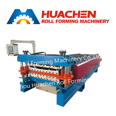 Roof panel manufacturing machinery  Texture board sheet forming machine