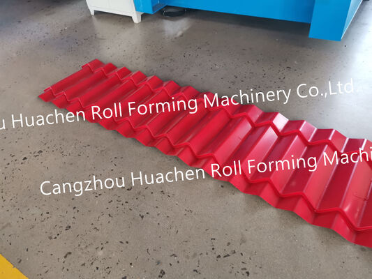 Çin fabrika oluklu metal çatı paneli sac şekillendirme makinesi