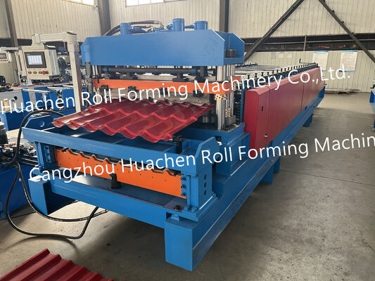 Trapezoidal Roofing Sheet Metal Ibr Roof Panel Long Span Roll Forming Machine