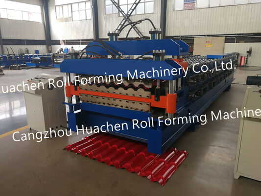 Hot Sale Tuff Rib Metal Roofing Making Machine with Pre-Cutter Max Rib AG Panel Roll Forming Machine