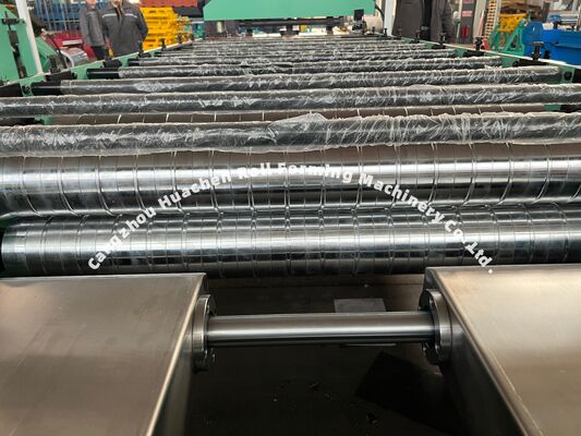 Metal Çelik Çatı Yaprak Çatı Paneli Rulo Yapma Makinesi