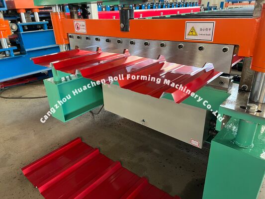 Çin'den Outlet Çift Katmanlı Kiremit Rulo Şekillendirme Makinesi