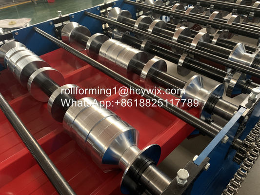 Aluzinc TR4/TR5/TR6 Metal Yaprak Çatı Rulo Yapım Makinesi