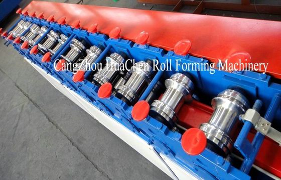 0.5 - 1.2mm Thickness Steel Shutter Door Slat Roll Forming Machine 5 - 15 m/min Speed