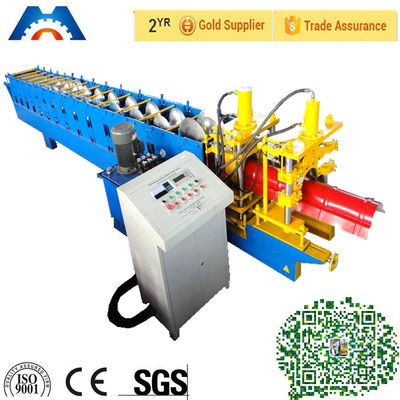 Galvanized New Type Ridge Cap Light Gauge Steel Roll Forming Machine with CE ISO