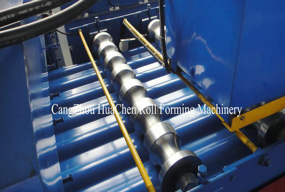 Steel / Metal Finnera Glazed Tile Roll Forming Machine PLC Control