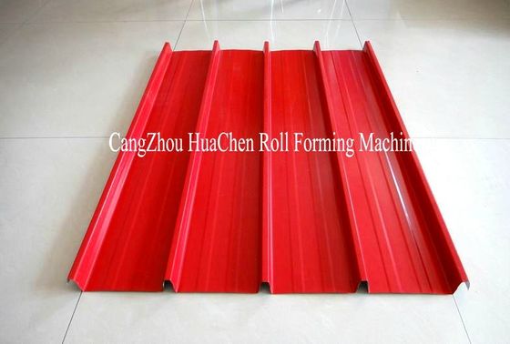 Steel Roofing Sheet Roll Forming Machine Aluminium / Galvanised