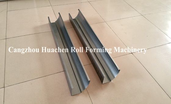 10m / Min Downspout Slip Roll Forming Machine Seamless Valley Gutter Making Machine