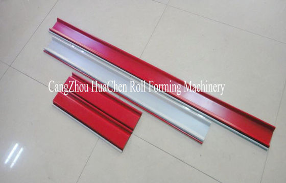 0.5 - 1.2mm Thickness Shutter Door Slat Steel Roll Forming Machine 5 - 15 m / min Speed