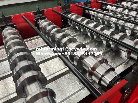 Uzaktan Kumandalı 1.2mm Galvanizli Rulo Zemin Kaplama Makinesi