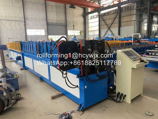 76.2x101.6mm Dikdörtgen Downspout Roll Forming Makine Yağmur Su Downpipe için