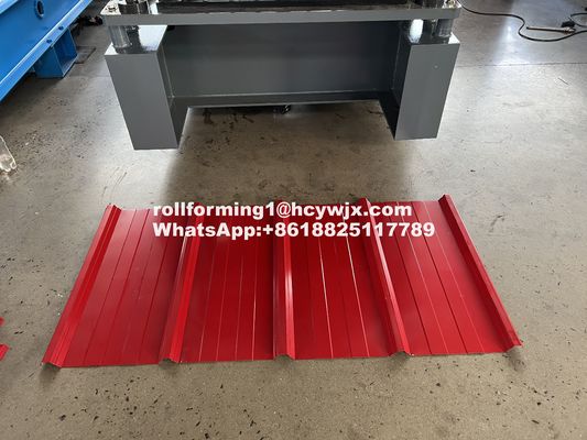 Taş kaplamalı metal döşeme makinesi Hız 8-20m/Min