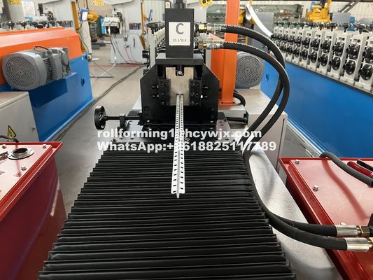 380v 50hz çelik sarmal için 3 fazlı Stud ve Track Roll Forming Machine