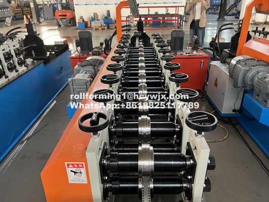 380v 50hz çelik sarmal için 3 fazlı Stud ve Track Roll Forming Machine