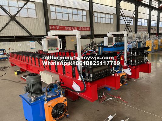 15m/Min Hız Dalgalanmış Yapı Makinesi Omron Kodlayıcı Güvenilir Performans