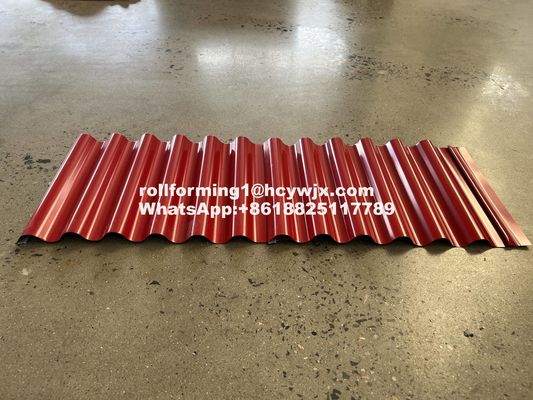 15m/Min Hız Dalgalanmış Yapı Makinesi Omron Kodlayıcı Güvenilir Performans