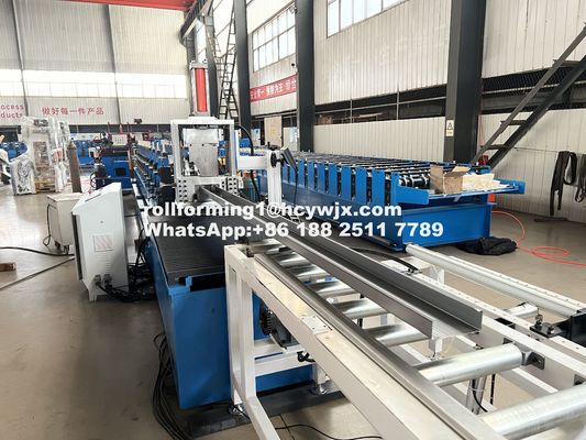 14 İstasyon Racking Beams Roll Forming Machine Line Stand Tipi Yapısı