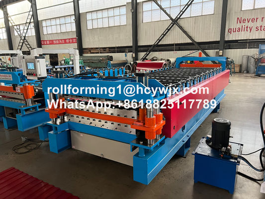 TR37-200/TR14-225 Çifte katmanlı rulo şekillendirme makinesinin ön kesim gilotini