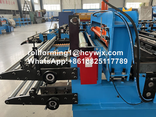 TR37-200/TR14-225 Çifte katmanlı rulo şekillendirme makinesinin ön kesim gilotini