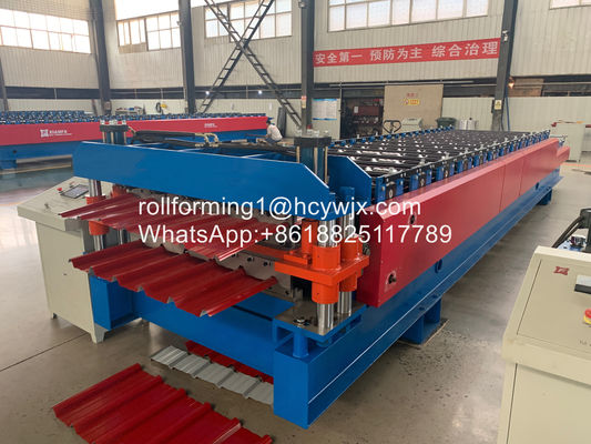 75 mm Ana Çubuk Düğmesi Dokunmatik Ekran Rol Formasyon Makinesi 0,3-0,6 mm Metal için