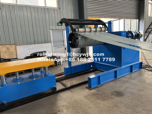 GI / PPGI hammaddesi için PLC kontrollü kesme kesme makinesi