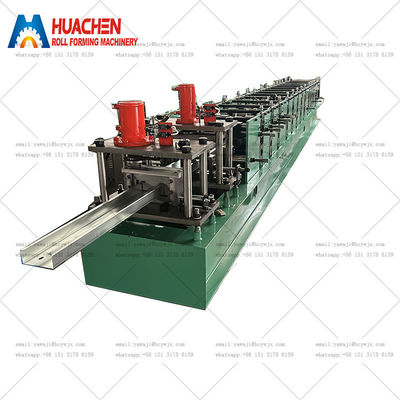 Daha ucuz CZ Purlin Roll Forming Makine Çelik Çerçeve Ve Purlin Yapma Makineleri Yapı Panel Üretim Hatı