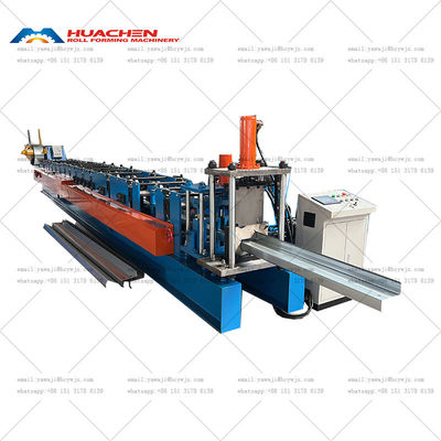 7.5KW Zincir Sürücü Özelleştirilebilir Otomatik CZ Purlin Üretim Makinesi