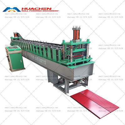 Renkli Çelik Taş Tavan Gusset Plate Roll Forming Machine