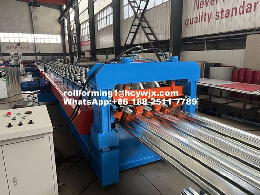 Güvenilir Yük Taşıma Tablosu T153-40L-840 Zemin Decking Roll Forming Makine Doğru