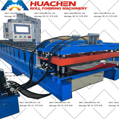 Hızlı Üretim için Metal Çatı Rulo Formasyon Makinesi 15m/min 70mm Çapa çapı