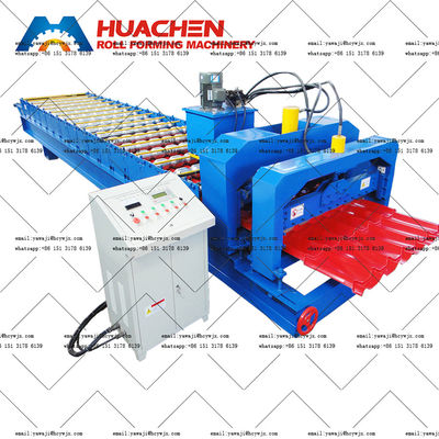Alüminyum Adım Camlı Tile Roll Forming Machine