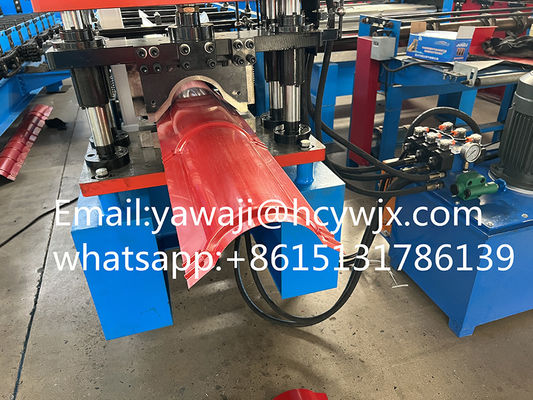 3 Fazlı 400mm Renkli Sac Kapatma Makinesi Şekillendirme Makinesi / Rulo Formu Ekipmanları