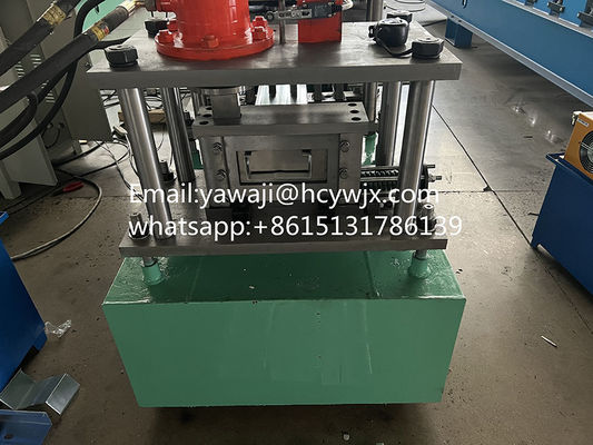 80mm Malzeme ile Ekran CEE Purlin Rulo Şekillendirme Makinesi Dokunmadan