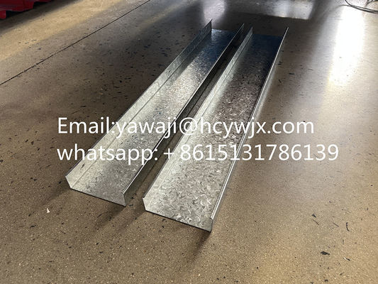 C Kolaylıkla Değiştirme ile Purlin Roll Form Machine
