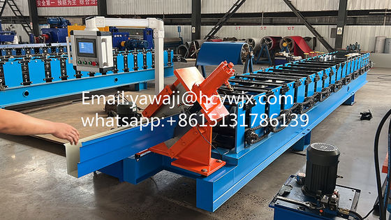 Satılık Panasonic PLC Kontrol Su Oluk Rulo Şekillendirme Makinesi