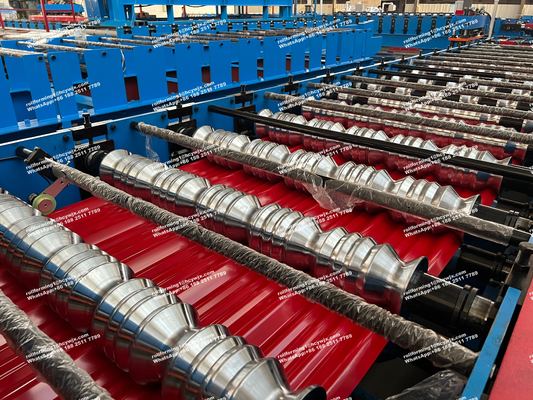 Metal Plakalı Çatı Paneli Rulo Yapma Makinesi