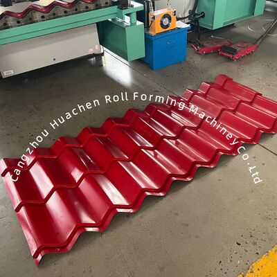 Profesyonel Otomatik Metal Çatı Camlı Plak Çubuk Formasyon Makinesi 16 İstasyon, 4m/min Hız ve PLC Kontrolü ile