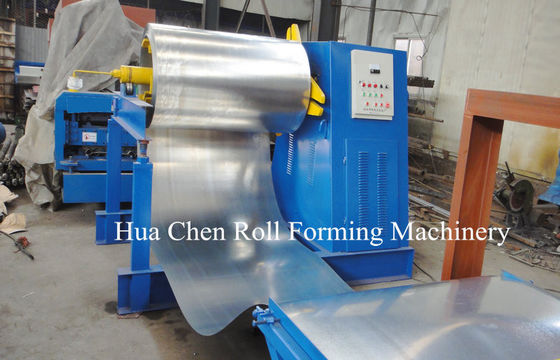 PLC Kontrollü Alüminyum Çatı Sayfası Trimdeck Profil Rulo Şekillendirme Makinesi